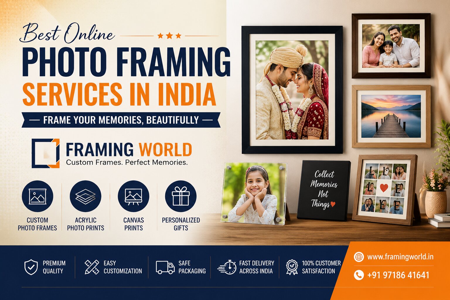 Best Online Photo Framing Services in India: Tips for Choosing the Frame
